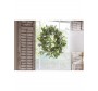 Green 24-inch seeded eucalyptus wreath