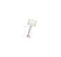 Fashion white drum table lamp