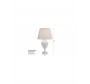 Off-white mushroom table lamp