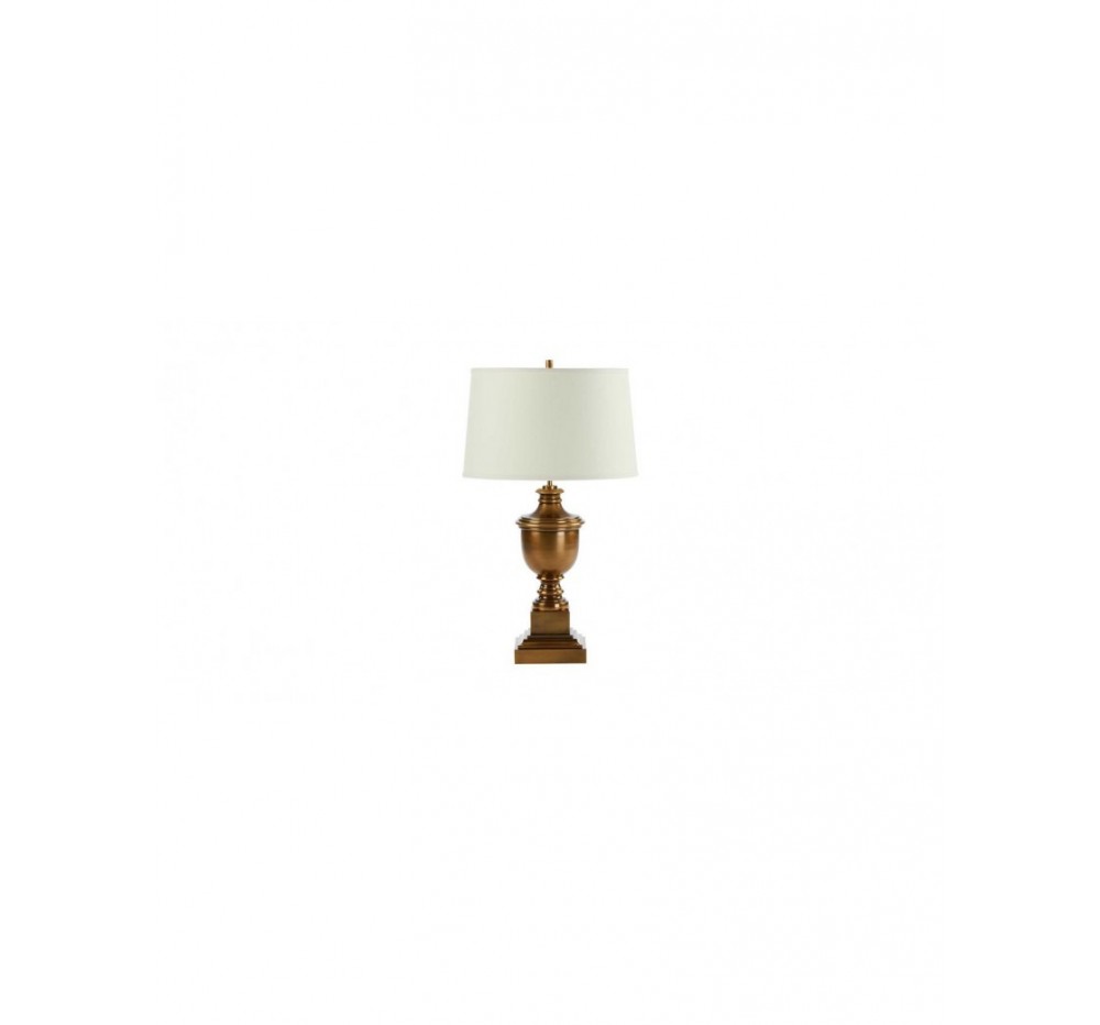 Retro small brass table lamp