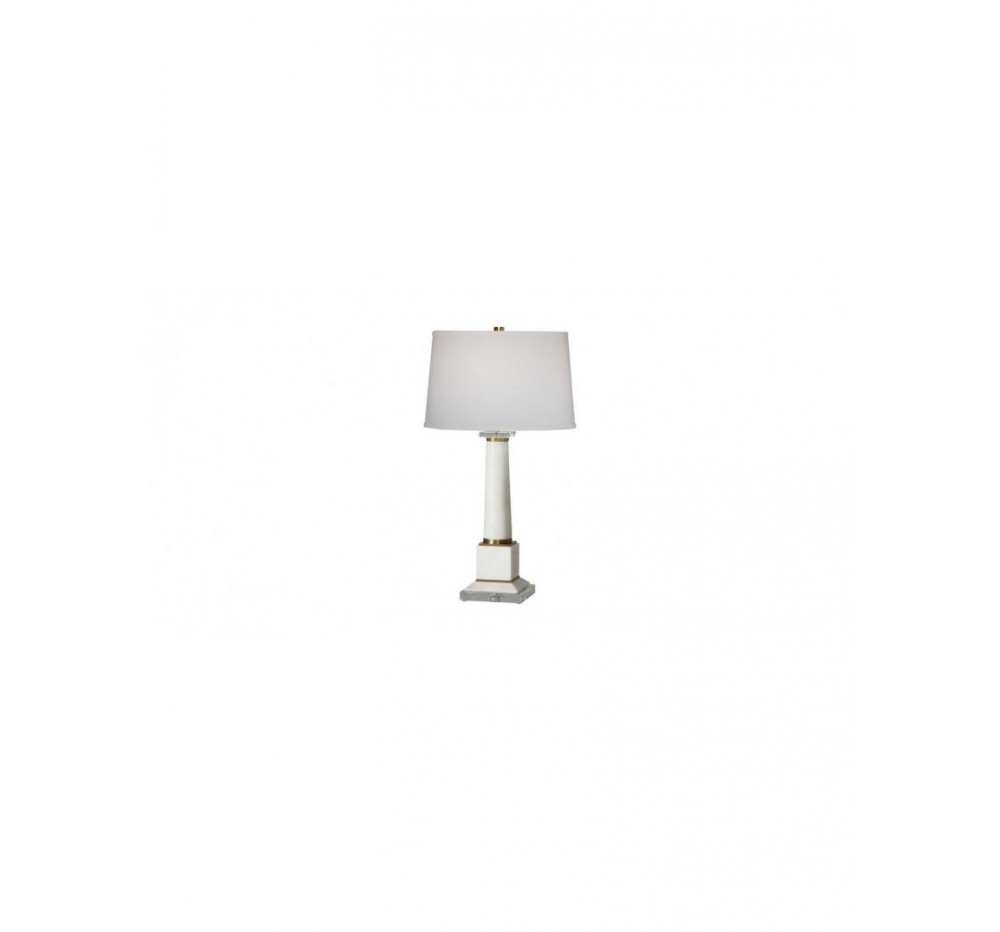 Vintage marble table lamp