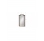 Beautiful decorative leather mirror