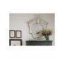 French antique white mirror