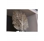 Exquisite silver coral sculpture