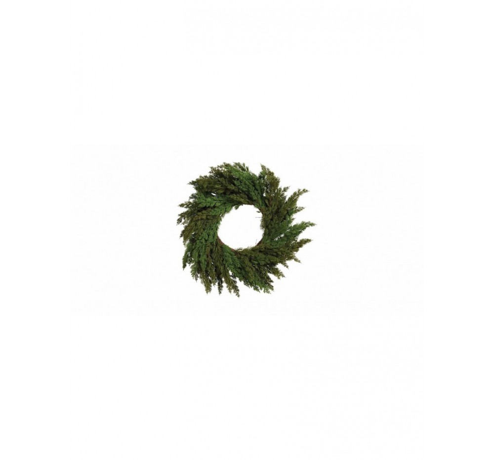 Green 30 inch cedar wreath