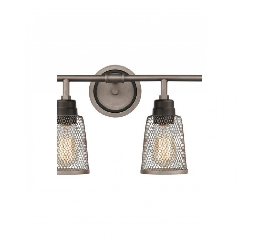 Steel Four-Light Vanity Lamp