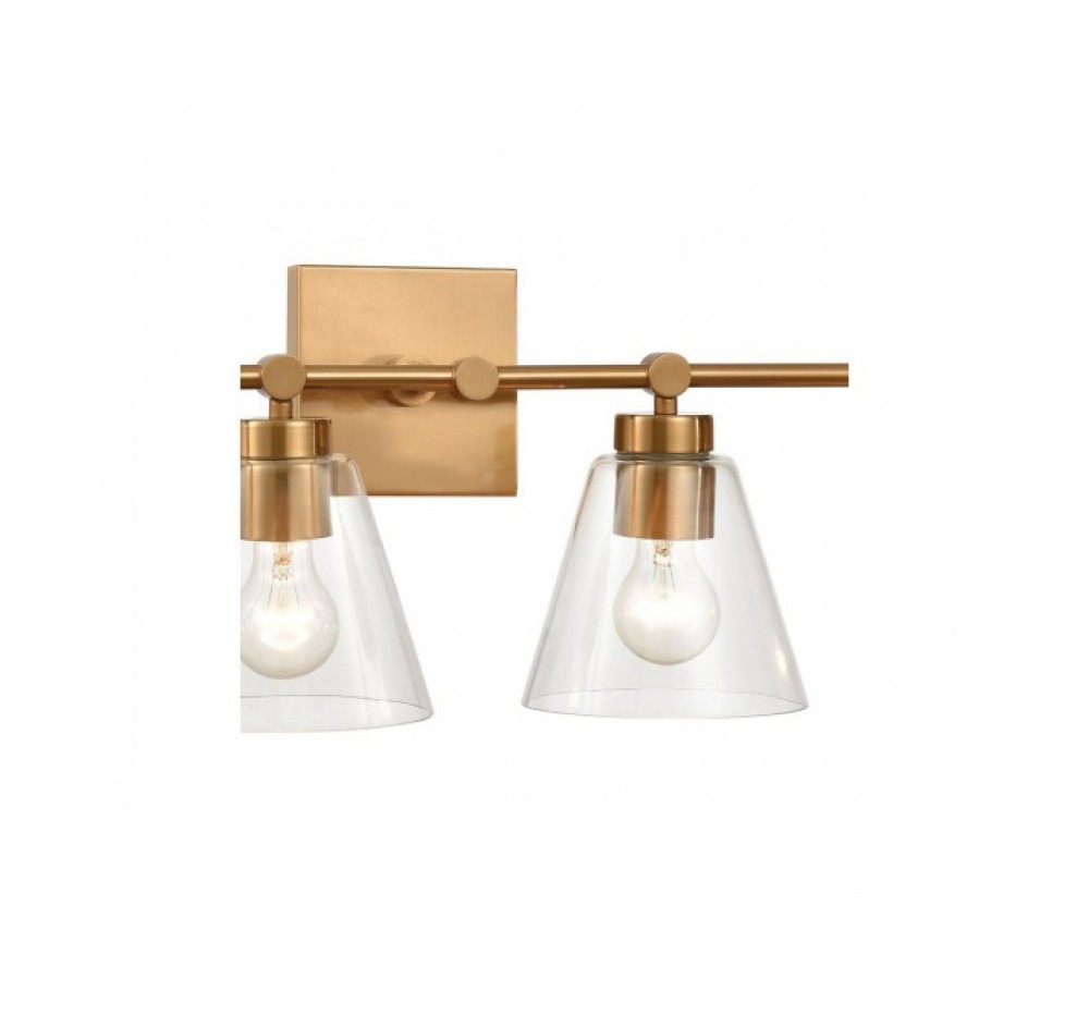 Steel East Point Four Light Vanity Lamp