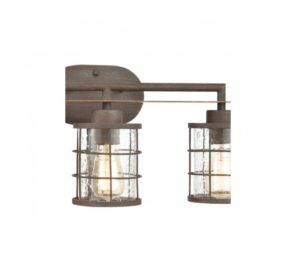 Steel 3-Light Vanity Lamp