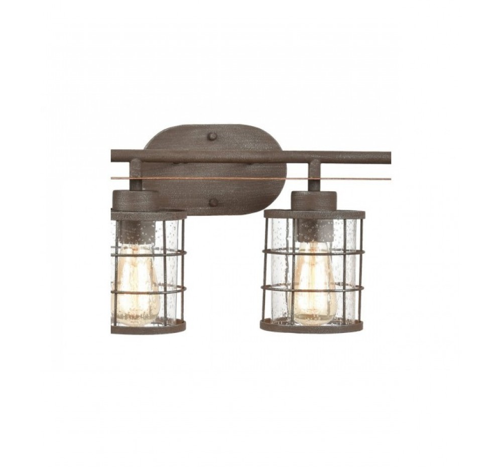 Steel 4-Light Vanity Lamp