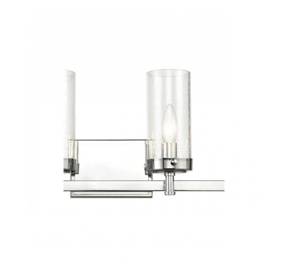 Steel Four-Light Vanity Lamp